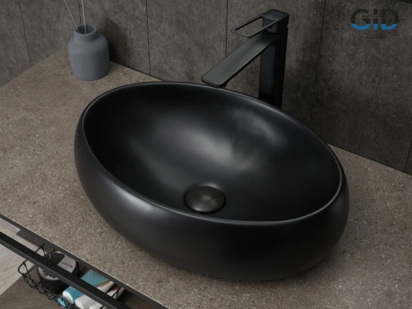 Раковина накладная (48х34) Gid Bm9030b