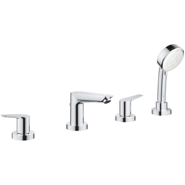 Смеситель на борт ванны Grohe BauEdge New 25120 10A (2512010A) хром