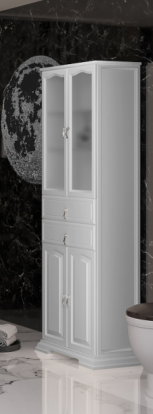 Пенал Opadiris Риспекто 60, цвет белый матовый, 00-00005843