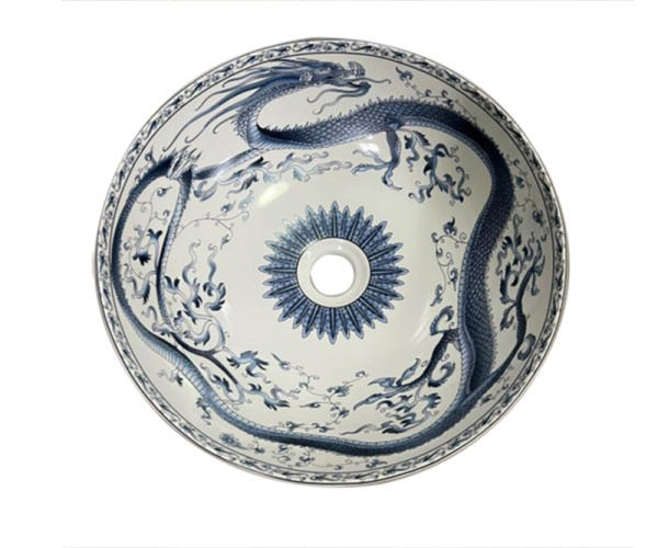 Накладная раковина (40,5х40,5) Bronze de Luxe Dynasty  4008 