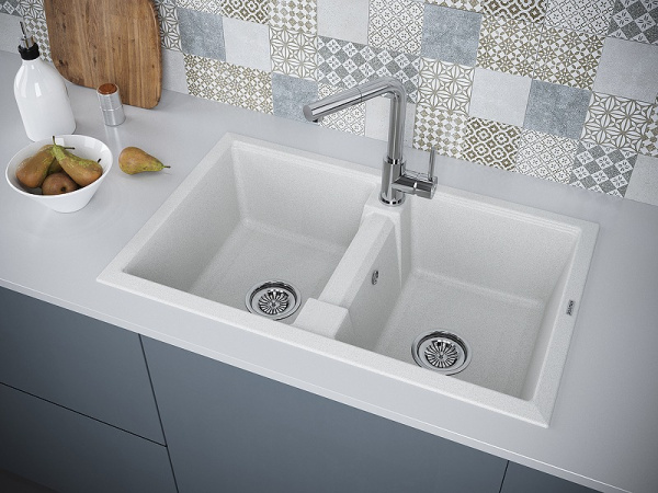 Кухонная мойка Paulmark  Tandem   PM238150-GR серый