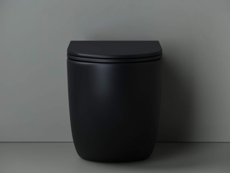 Приставной унитаз безободковый Ceramica Nova Metropol Rimless CN4004MB