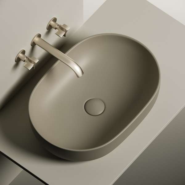 Раковина накладная (60х41,5) Ceramica Nova ELEMENT CN6047MC