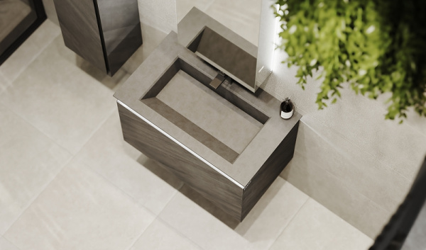 Раковина Jorno Incline 80 Inc.08.80/P/Bet/JR Антрацит