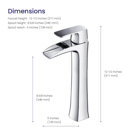Смеситель для раковины Timo Lumi 4211/00F chrome