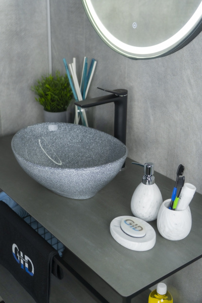 Раковина накладная (41х34) Gid Mnc331