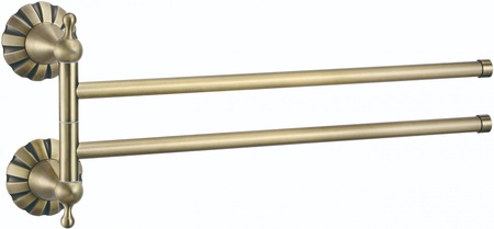 Держатель для полотенец Savol поворотный 2-ой S-08902C
