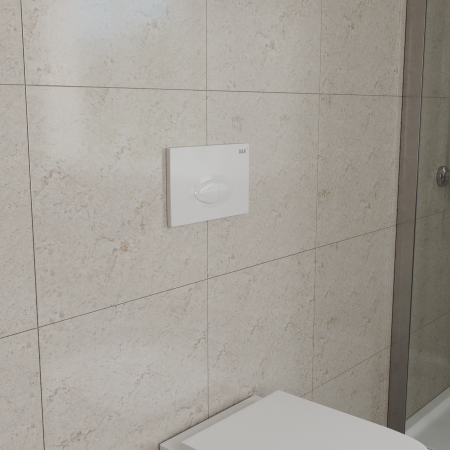 Клавиша смыва D&K Rhein.Marx DB1399016 белый