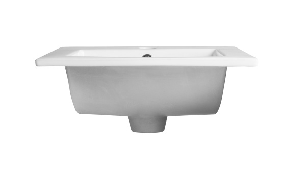 Раковина встраиваемая сверху (42х42) Orange  B03-410W белый глянец