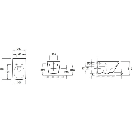 Унитаз подвесной Jacob Delafon Escale E1306-00 (микролифт)