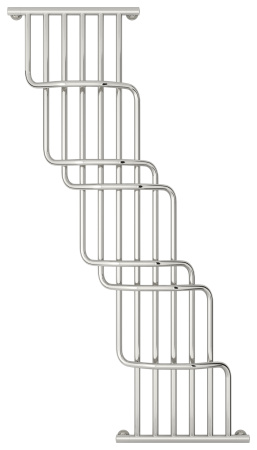 Полотенцесушитель Водяной Сунержа Нега (170х100) Хром 00-0225-1710