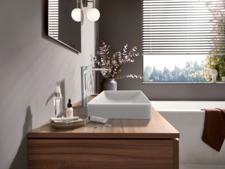 Смеситель для раковины с донным клапаном Hansgrohe Vivenis 75040000 хром