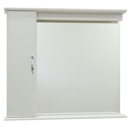 Мебель для ванной "Водолей А+ " Зеркало Тунис 85 белый