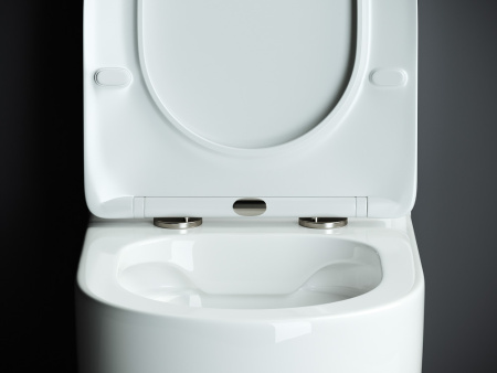 Напольный пристенный унитаз Ceramica Nova Mia Rimless CN1801