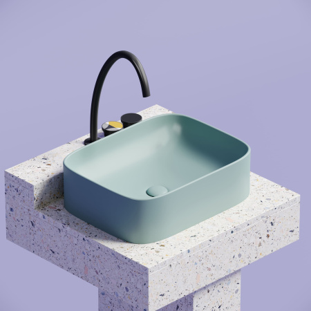 Раковина накладная (50,5х38) Ceramica Nova ELEMENT CN6052MLG