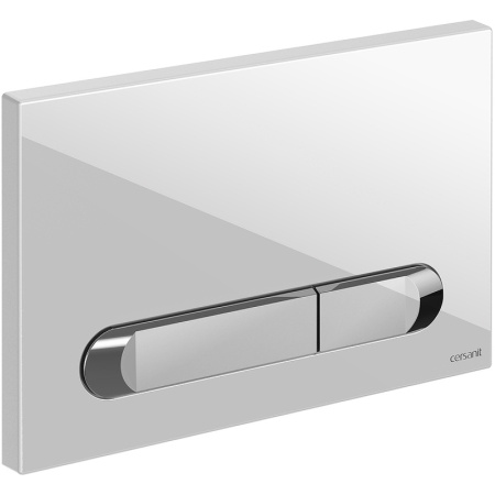 Комплект Cersanit CITY CO DPL EO slim + LINK PRO + ESTETICA пластик белый с рамкой хром 64277
