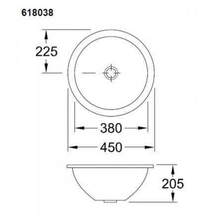 Умывальник Villeroy&Boch Loop&Friends 61803801