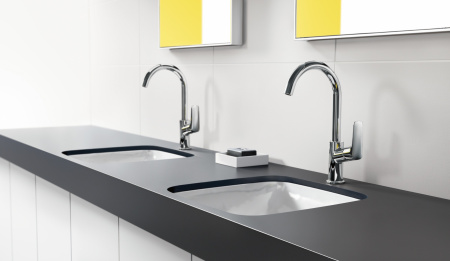 Смеситель для раковины с донным клапаном Hansgrohe Logis 71130000 хром