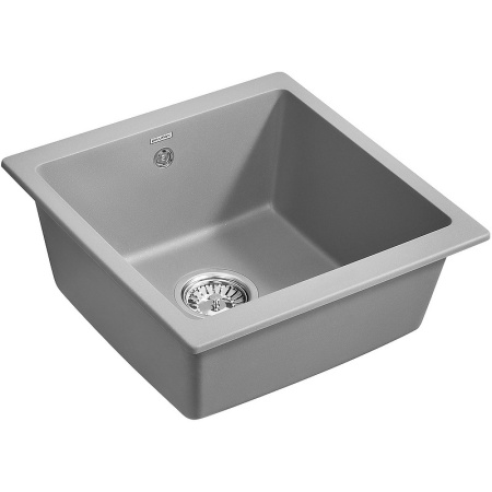 Кухонная мойка Paulmark  Gera 50 PM104546-GRM серый металлик