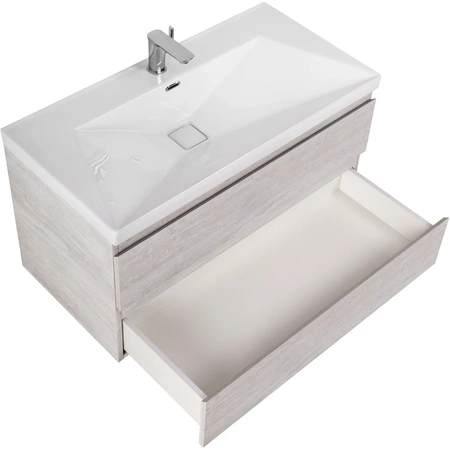 Тумба под раковину Cezares MOLVENO-100-2C-SO-LB Legno Bianco