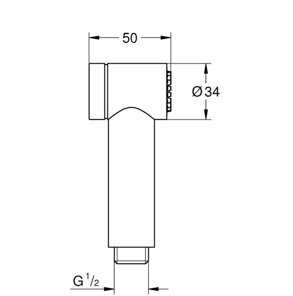 Гигиенический душ Nobili RDO142/172CR Гигиенический душ Nobili RDO142/172CR