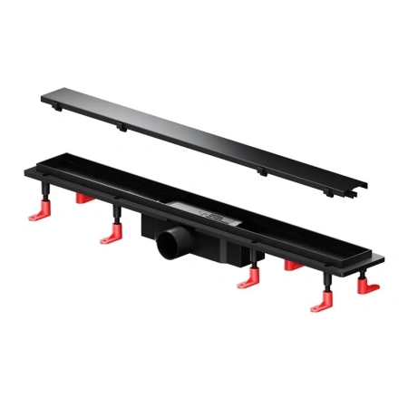Душевой лоток под плитку 70 см Am.Pm PrimeFlow W02SC-U11-070-04BM черный матовый