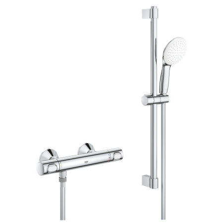 Термостат для душа с душевым гарнитуром Grohe Grohtherm 500 34796 001 (34796001) хром