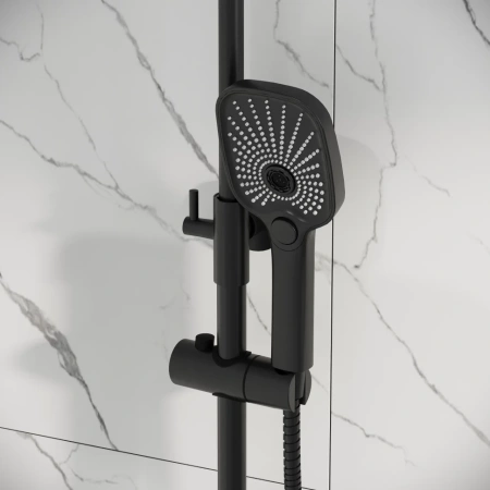 Душевая система Grossman Pragma 500.K35.03.210 черный матовый