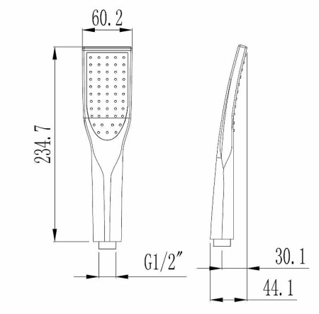 Ручной душ Esko  SSP751Q