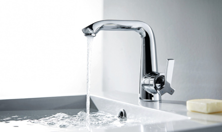 Смеситель для раковины Bravat Waterfall F173107C-1