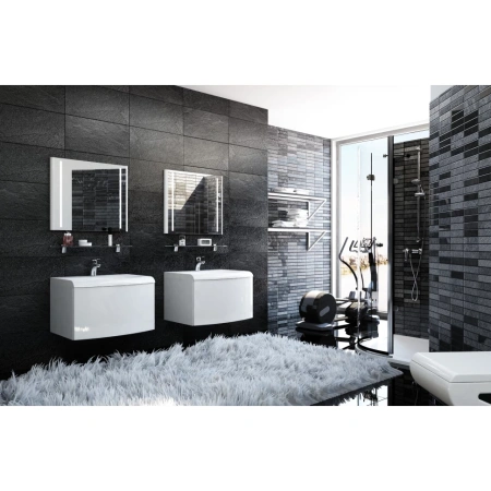 Полка стеклянная с держателями Ravak Evolution X000000399