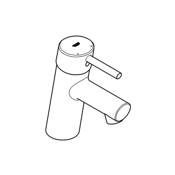 Смеситель для раковины однорычажный Grohe Concetto 32240 10E (3224010E) хром