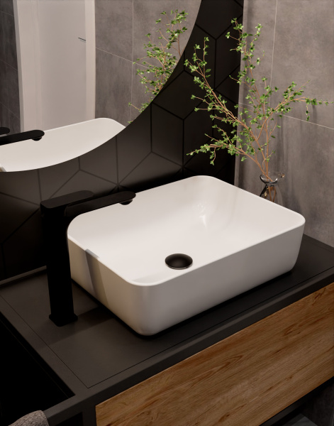 Смеситель для раковины AQUAme Monza AQM6314MB