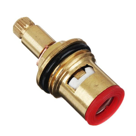 Кран-букса RUSH с керамическими пластинами, поворот 90гр.; 21 шлиц. (RSH502)