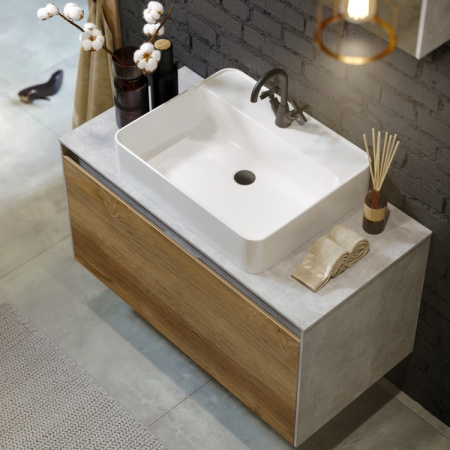 Фасад тумбы Aqwella Mobi 100 MOB0710DB