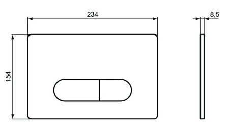 Комплект 4 в 1 Ideal Standard Connect V08823D