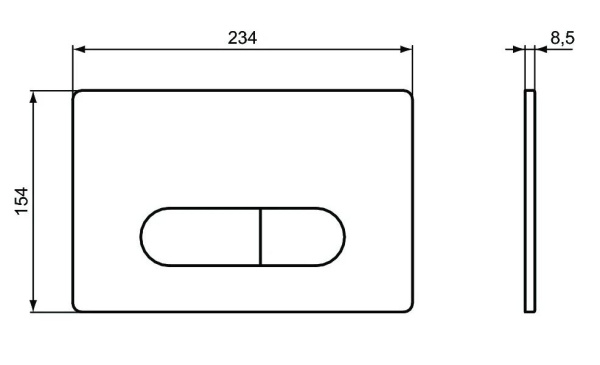 Комплект 4 в 1 Ideal Standard Connect V08823D