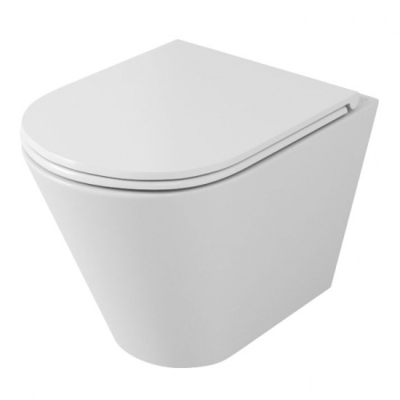 Унитаз подвесной безободковый OWL Vind Ruta-H с сиденьем DP микролифт OWLT190304