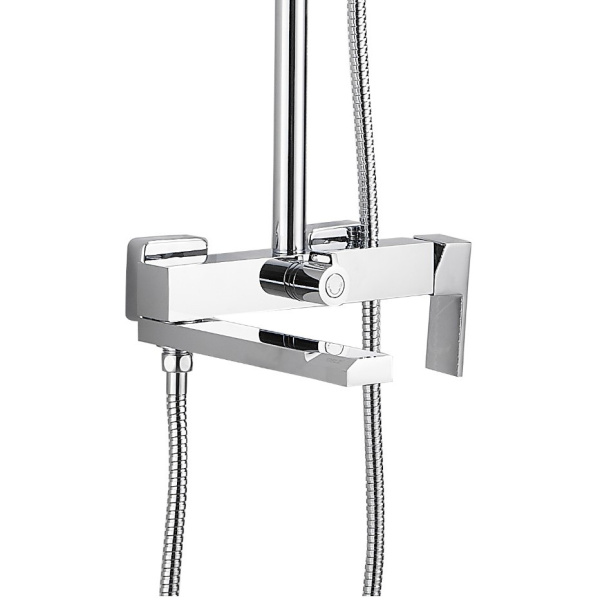 Душевая система с изливом Belz B24613, хром Душевая система с изливом Belz B24613, хром