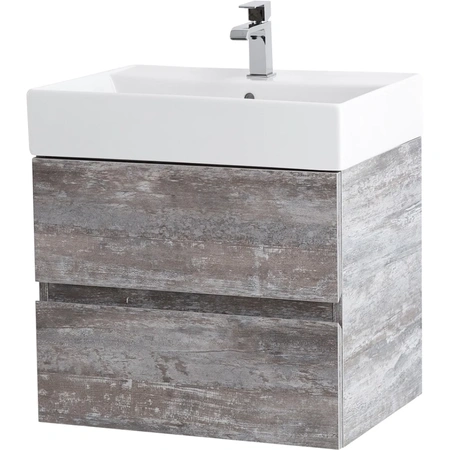 Тумба под раковину Cezares MOLVENO 46-60-2C-SO-LG Legno Grigio