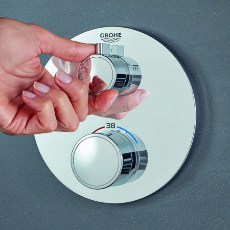 Термостат для душа Grohe Grohtherm 24075 000 (24075000) хром