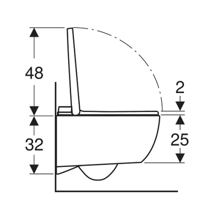 Унитаз-биде Geberit AquaClean Alba 146.350.01.1