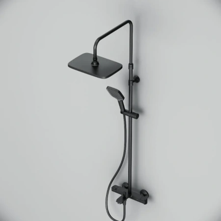 Душевая система AM.PM Func F078F522 черный матовый