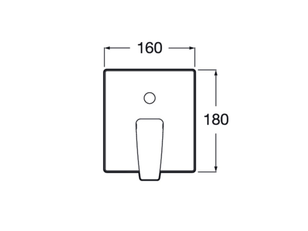 Смеситель для ванны Roca Thesis 5A0B50C00