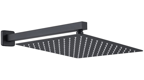Верхний душ Berges Wasserhaus Ventas S Black 074002