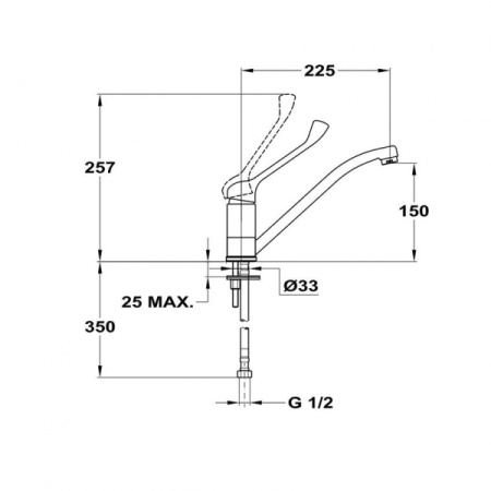Смеситель для раковины Mofem JUNIOR 159-0025-00