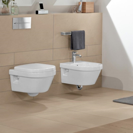 Унитаз подвесной безободковый Villeroy & Boch Architectura 5684 HR R1 (5684HRR1) CeramicPlus,