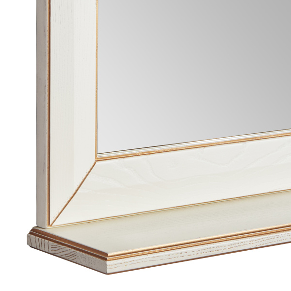 Зеркало Aquaton Беатриче 105 слоновая кость с патиной 1A187302BEM60