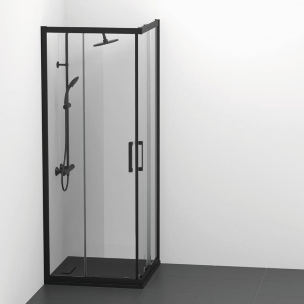 Реверсивная панель-дверь Ideal Standard CONNECT 2 Corner Square/Rectangular (80) K9259V3, черный