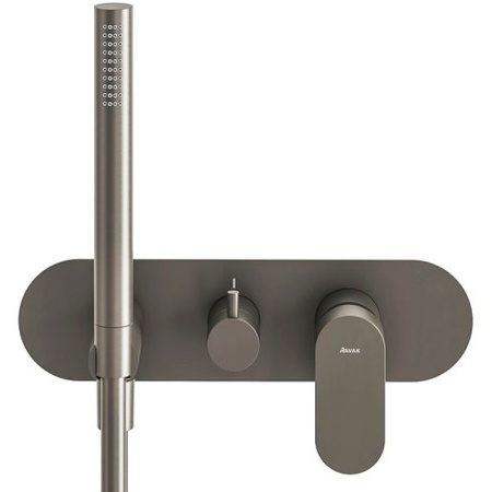 Смеситель для душа Ravak Eleganta EL 065.20GB.O2+S X070337 графит